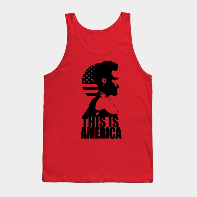 This Is America Tank Top by DstreetStyle